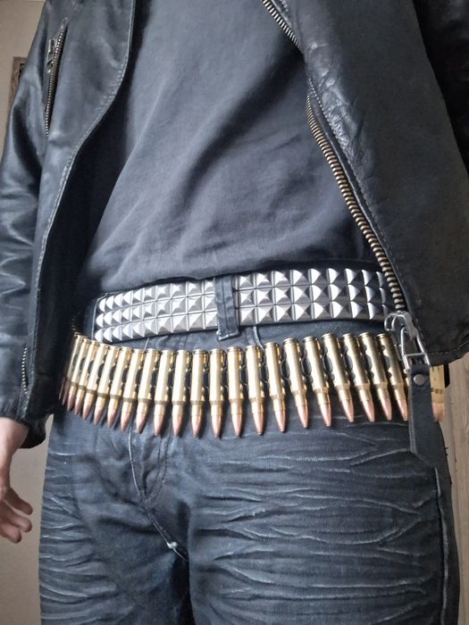 Bullet belt ammo belt pasek z nabojami