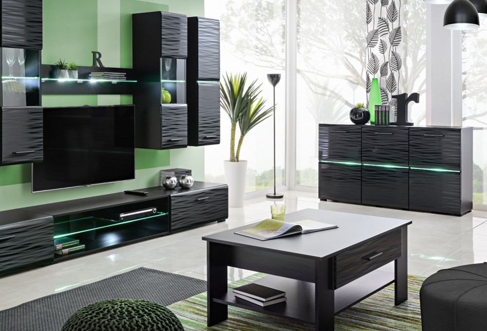 Komoda barek do salonu LED