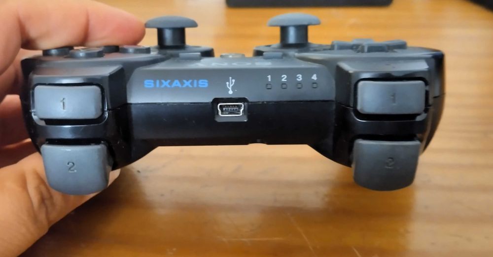 Comando PS3 Original SONY Sixaxis (1a versão PS3) com Bateria Nova