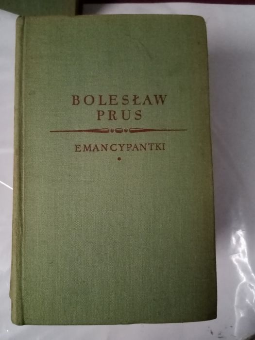 Bolesław Prus - Anielka / Nowele / Emancypantki - 5 książek, stare