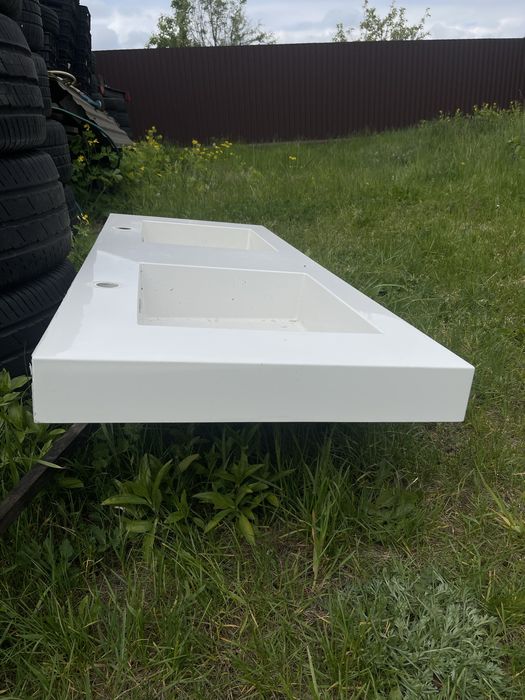 Рукомийник керамічний подвійний