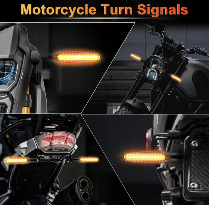 Мотоциклетные лед поворотники