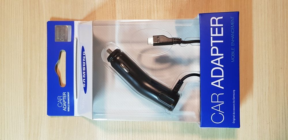 Ładowarka samochodowa Samsung złącze micro USB (oryginał).