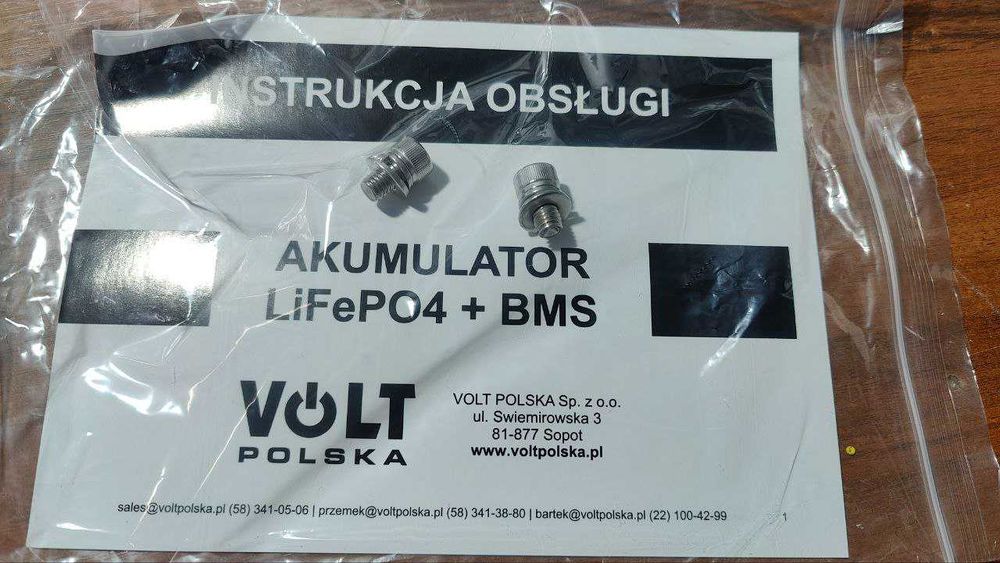 Акумулятор Volt Polska LiFePO4 12V 100Ah 150A + BMS bluetooth