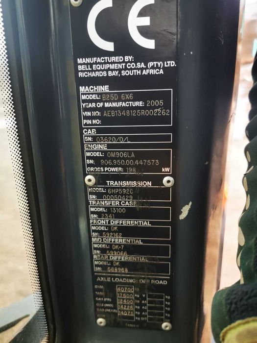 Wozidło BELL B25D