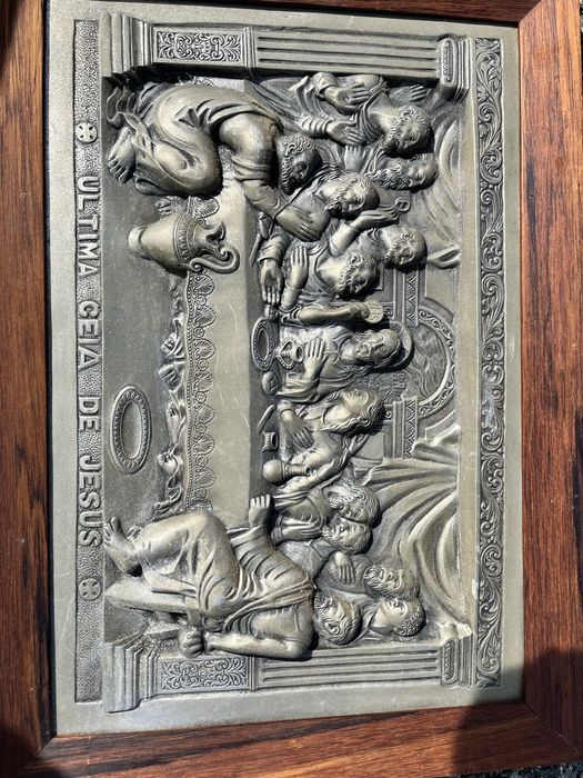 Quadro ultima ceia cristo