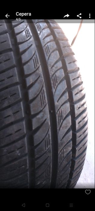 Продам летние шины 195/60 r14