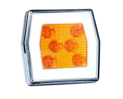 Lampa kierunkowskazu FT-125 LED z przewodem - 2 funkcyjna