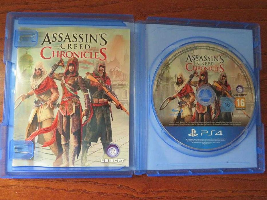 Jogo Ps4 Assassin`s Creed Chronicles (China, Índia, Rússia)