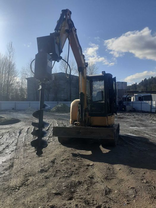 послуги оренда екскаватора гідромолота міні екскаватора ямобур бур