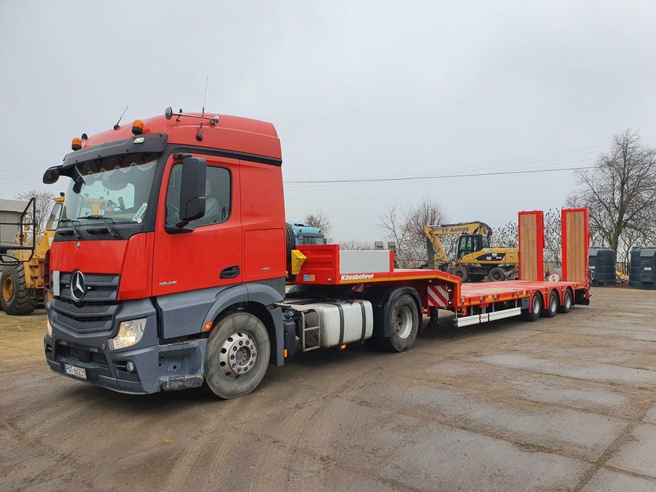 Usługi zestawem niskopodwoziowym