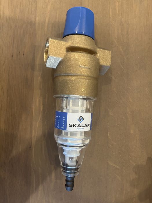 BWT manualny filtr z płukaniem wstecznym