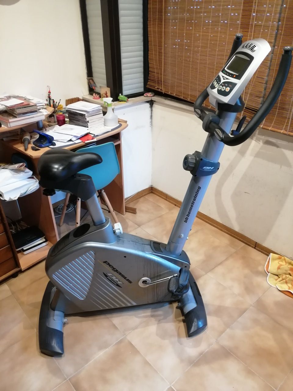 Bicicleta estatica bh pegasus plus sales