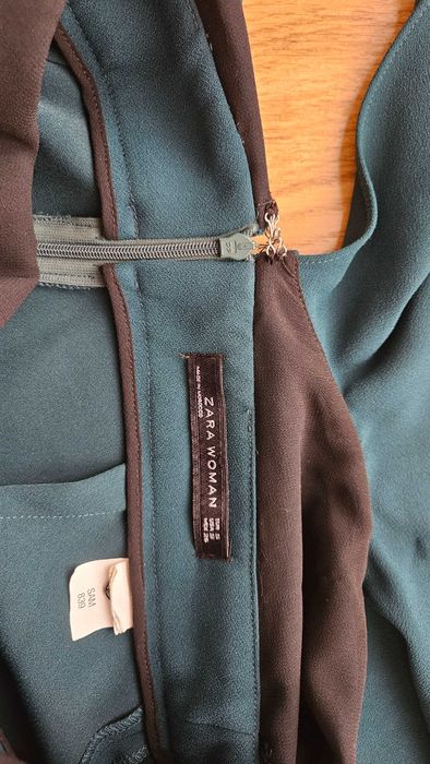 Elegancki kombinezon Zara  Woman gołe plecy 36