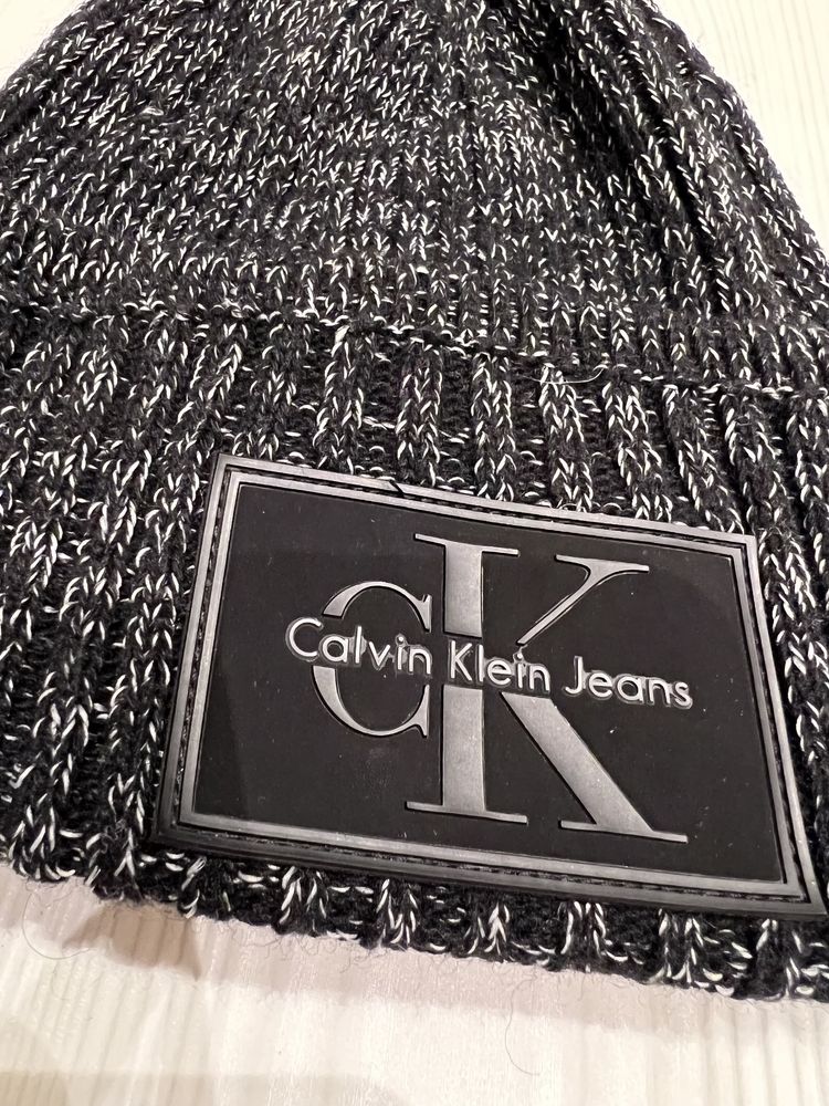 Czapka zimowa Calvin Klein Jeans basic rib beanie Gdańsk Jasień • OLX.pl
