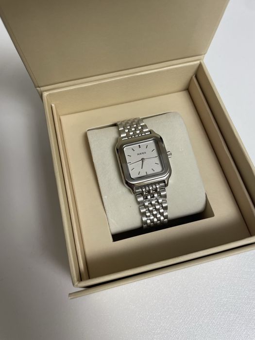 Годинник жіночий  BURKER  Macy Silver  White