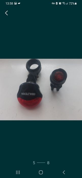 Катафот,фонарик, звонок.