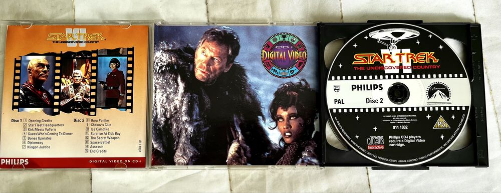Star TreK VI Filme CDI da Phillips