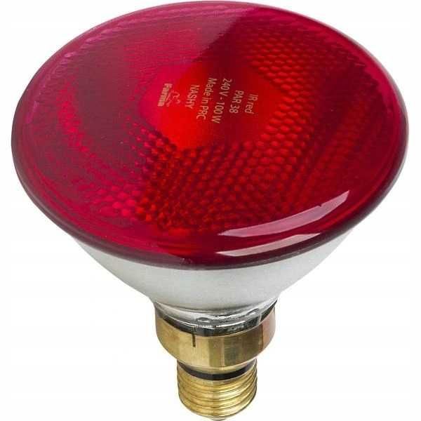 Lampa grzewcza, oprawa sztuczna kwoka + promiennik ZESTAW