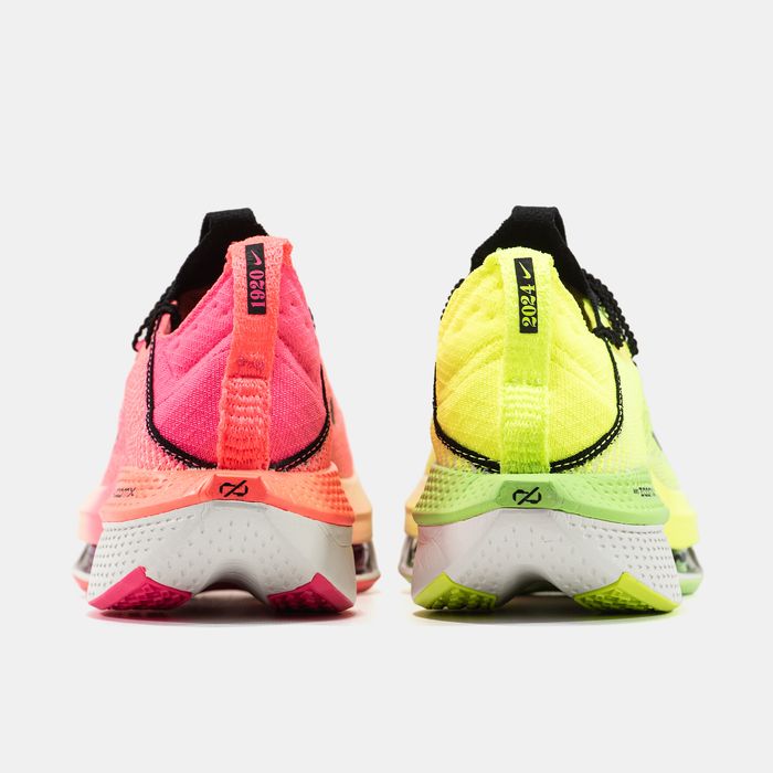 Кросівки Кроссовки Nike Air Zoom Alphafly 2 Pink Green Розовый Салатовый Рожевий Салатовий Кросовки демісезон