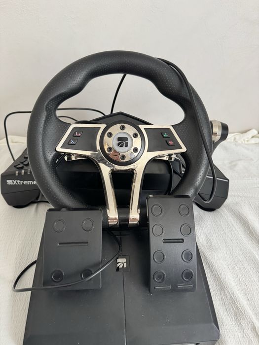 Ігрове кермо для PS3 /PS4 з педалями та коробкою передач