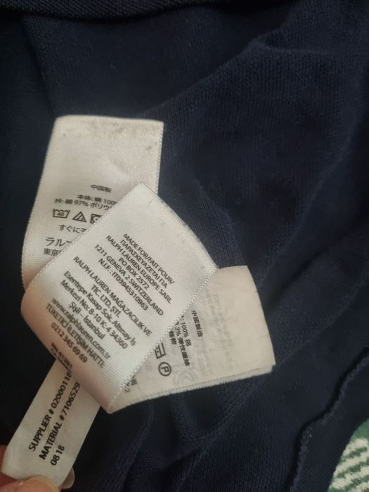 Polo Ralph Lauren shirt USA London rlx big logo