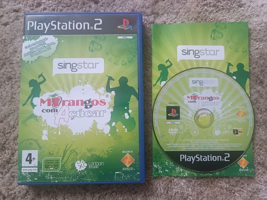Singstar Morangos com Açúcar (PS2)