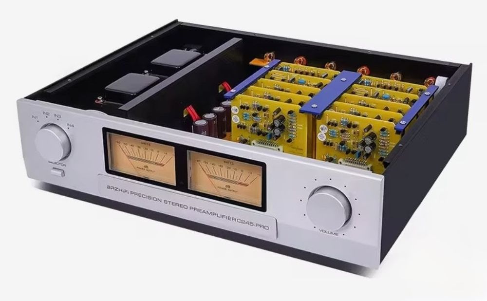Preamplificador de Linha com comando
