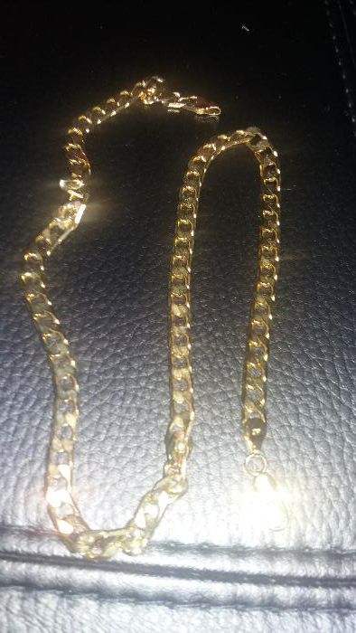 Colar 60cm e largura da malha 9mm 
Envio CTT expresso regista