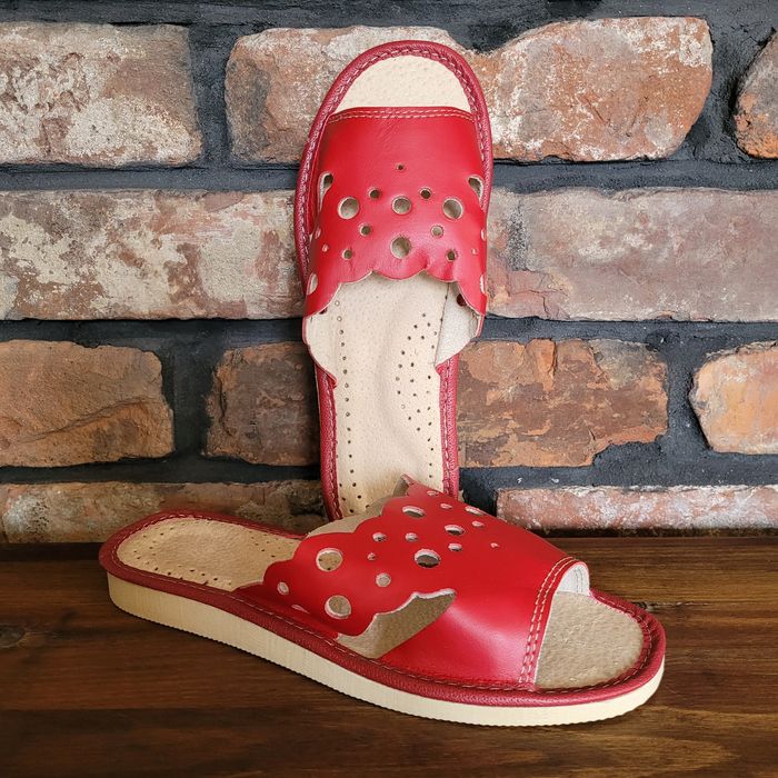 Kapcie damskie-skóra naturalna 36-41