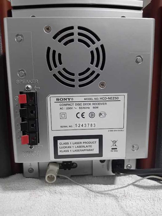 Aparelhagem SONY HCD-NEZ 50