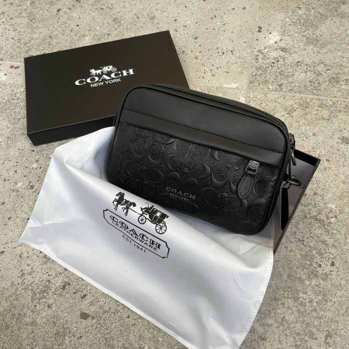 ОРИГІНАЛ І Сумка coach чоловіча чорна