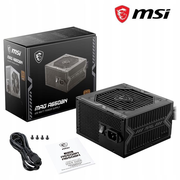 outlet power supplymsi mag a650bn