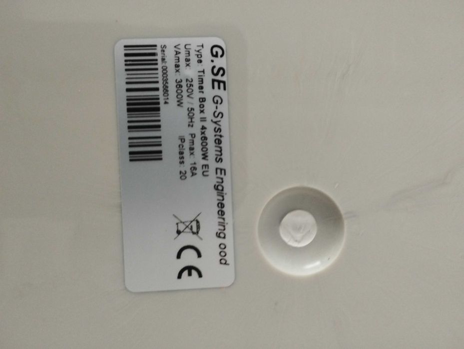 GSE Timer box com 4 saidas