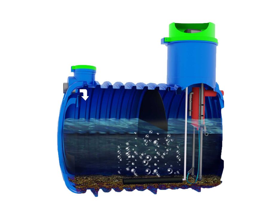 Przydomowa oczyszczalnia ścieków BIOLOGICZNA SOFT SBR 4