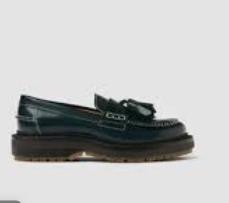 Buty półbuty mokasyny skóra naturalna zara