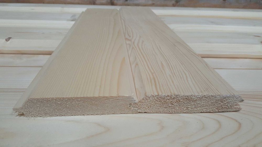 Deska Tarasowa  Sosna gładka , ryflowana 30x135 KL.AB