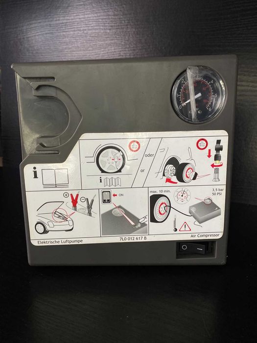 Компресор, насос для шин VAG (300 ВАТ) PORSCHE CAYENNE 7L0012617B