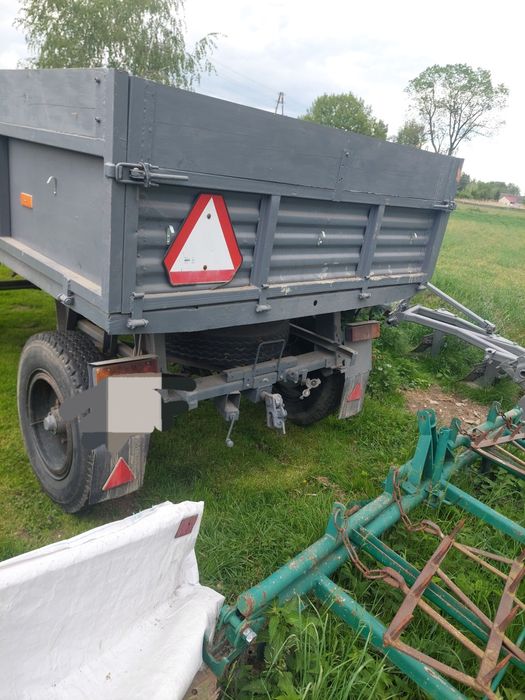 Przyczepa d 47 d47 d 732 wywrotka