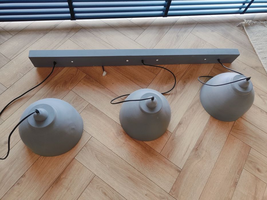 Lampa z Belbazaar, jak beton, loftowa, b. Duża