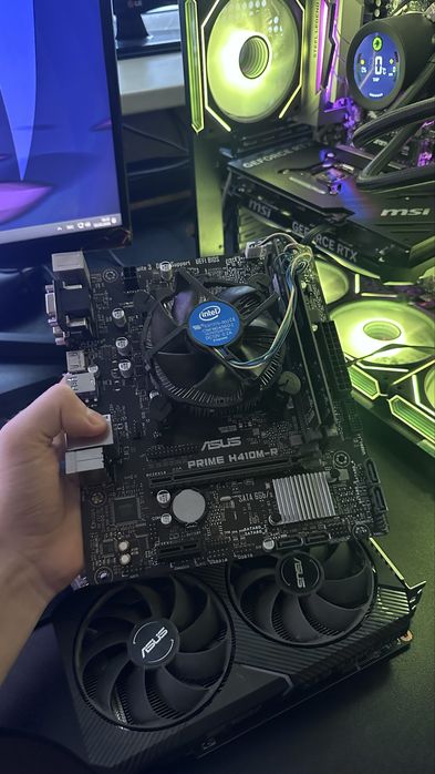 Комплект i5 10400f+16gb+материнкая плата