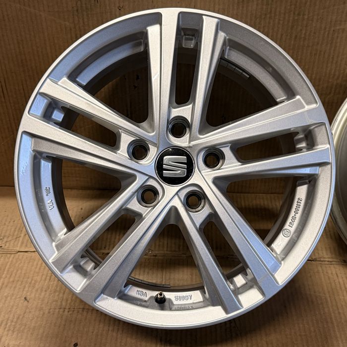 Oryg. alufelgi SEAT 16” 5x112/ ET46/ 6,5Jx16H2 z czujnikami TPMS