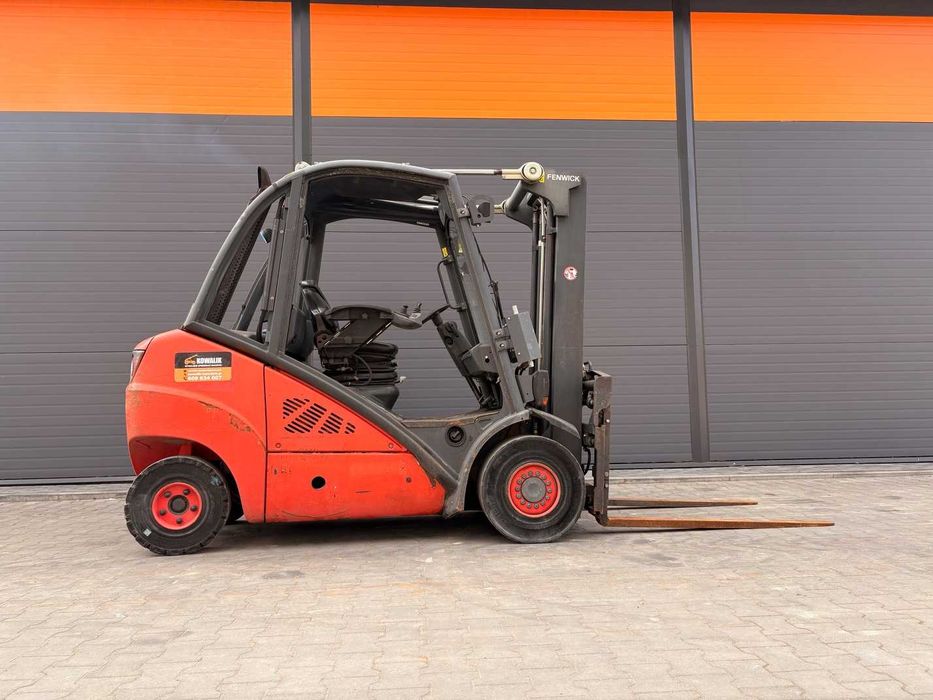 Wózek widłowy LINDE H 30 diesel  rok 2011 wolny skok triplex 4,8 m