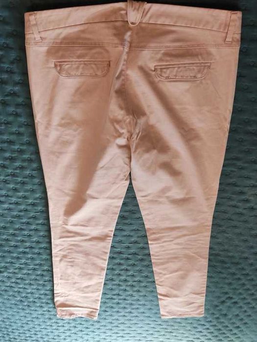 Calças bege Massimo Dutti