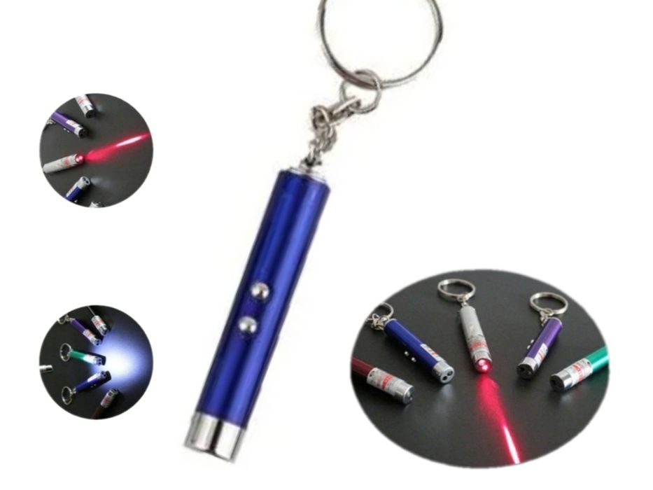 Laser latarka brelok gadżet wskaźnik