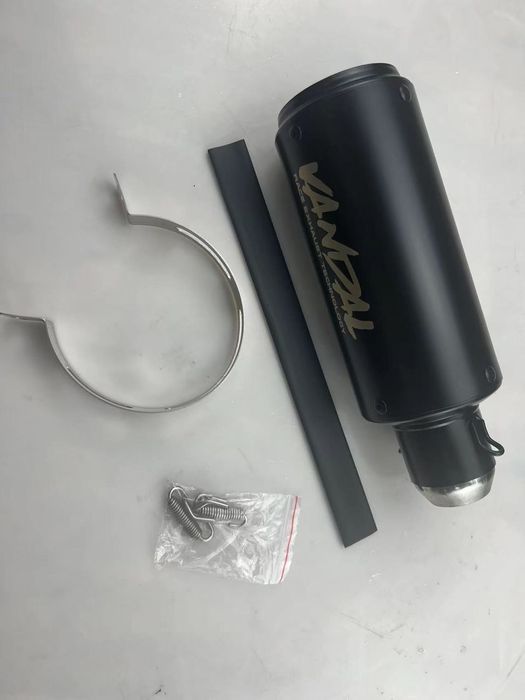 ponteira escape universal vandal comprimento 245mm