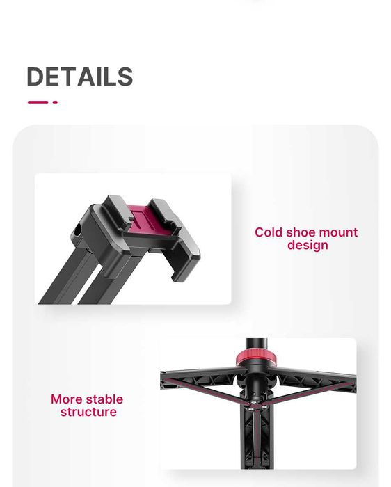 Kijek selfie statyw 148 cm do telefonu aparatu Ulanzi MT-44