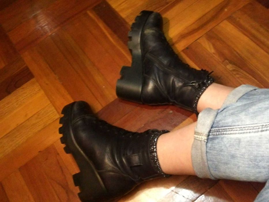 Шкiранi  черевики/ботинки