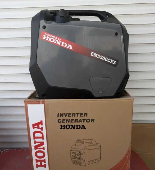 HONDA інверторний Генератор 5-5.5 кВт Honda EM5500CXS хонда 5кВт потужність інвертор на бензині електростанція инверторный генератор хонда 5квт