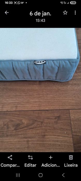 Colchão de Solteiro de Molas